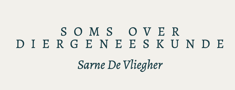 Reactie op de blog van Sarne De Vliegher